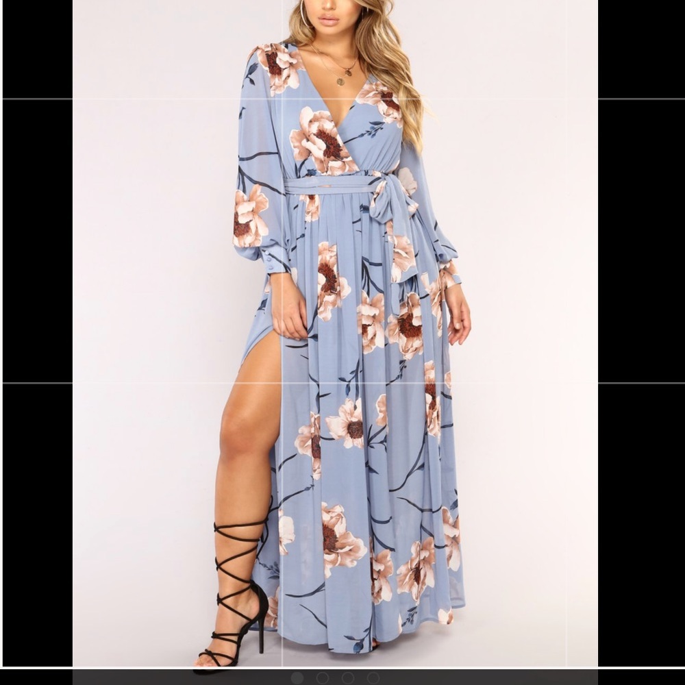 Park avenue princess blue dress